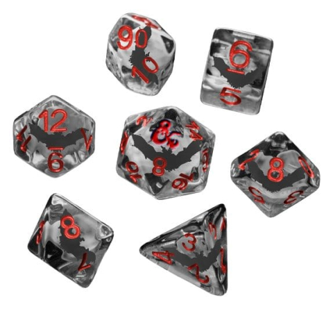 Dungeons & Dragons Ravenloft Dice Set Inclusion Bats (7) [1]