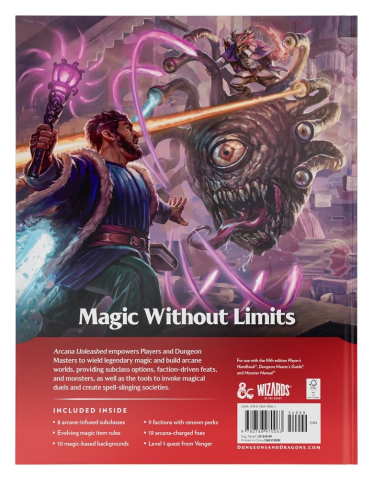 Dungeons & Dragons RPG Arcana Unleashed: Gameplay Expansion Book *English Version* [1]