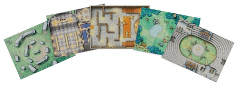 Dungeons & Dragons RPG Arcana Unleashed: Map Pack *English Version* [1]