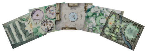 Dungeons & Dragons RPG Arcana Unleashed: Map Pack *English Version* [2]