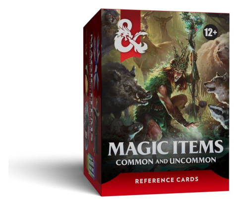 Dungeons & Dragons RPG Reference Cards - Magic Items (Common and Uncommon) *English Version* [4]