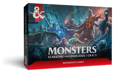 Dungeons & Dragons RPG Reference Cards: Monsters (Fearsome and Ferocious) *English Version* [4]