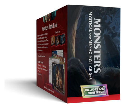 Dungeons & Dragons RPG Reference Cards: Monsters (Mystical and Menacing) *English Version* [2]