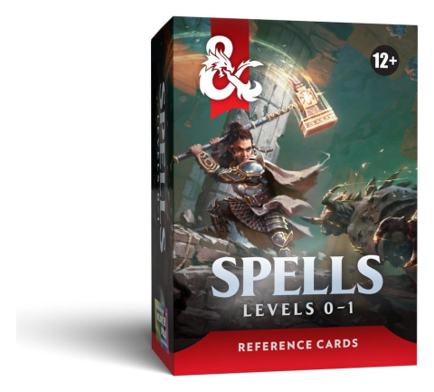 Dungeons & Dragons RPG Reference Cards: Spells (Levels 0-1) *English Version* [4]