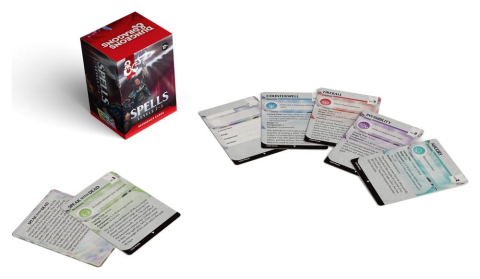 Dungeons & Dragons RPG Reference Cards: Spells (Levels 2-3) *English Version* [1]
