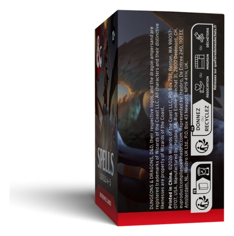 Dungeons & Dragons RPG Reference Cards: Spells (Levels 4-5) *English Version* [3]
