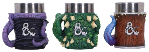 Dungeons & Dragons Set of 3 Mini Tankards Mini Monster 9 cm [2]