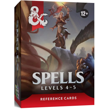 D&D si Alte RPG - Dungeons & Dragons Spellbook Cards Level 4-5