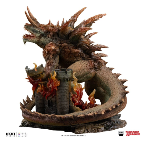 PRECOMENZI - Dungeons & Dragons Tarrasque Icons Statue Tarrasque 24 cm