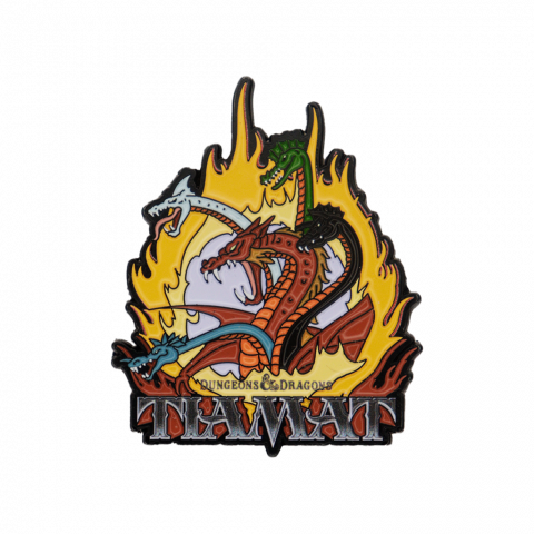 Altele - Dungeons & Dragons: The Cartoon 40th Anniversary Tiamat Pin Badge