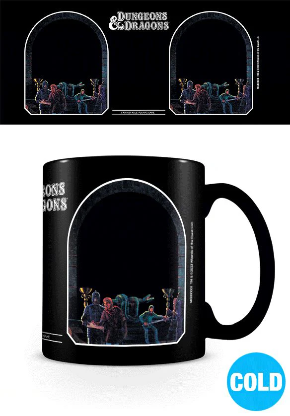 Pop Culture - Dungeons & Dragons (Thieves In The Temple) Heat Changing Mug