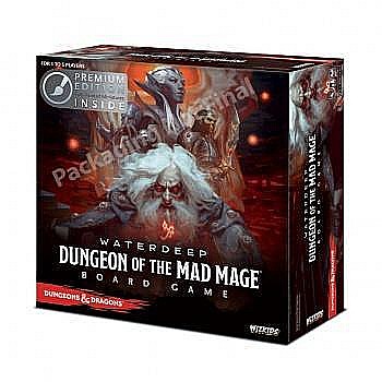 Dungeons and Dragons - Dungeons & Dragons - Waterdeep: Dungeon of the Mad Mage Adventure System Board Game Standard Edition