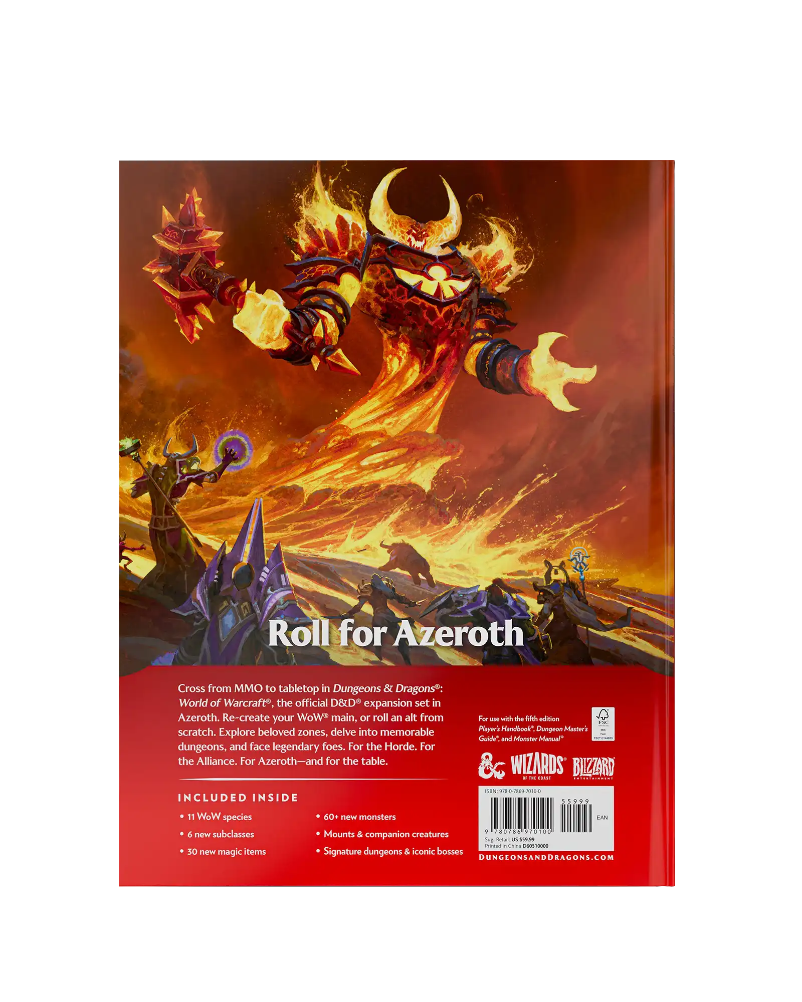 Dungeons and Dragons World of Warcraft Gameplay Expansion EN coperta standard [1]