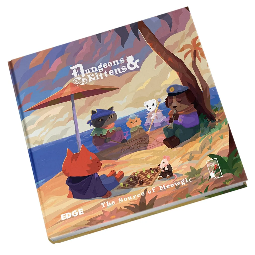 Board Games - Dungeons & Kittens RPG: The Source of Meowgic - Campaign Book
