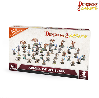 Accesorii pentru boardgames - Dungeons & Lasers - Armies Of Deuslair