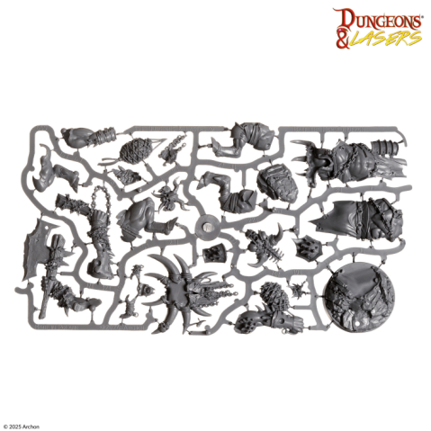 Dungeons & Lasers - Baef the Horned Demon Miniatura 105mm [1]