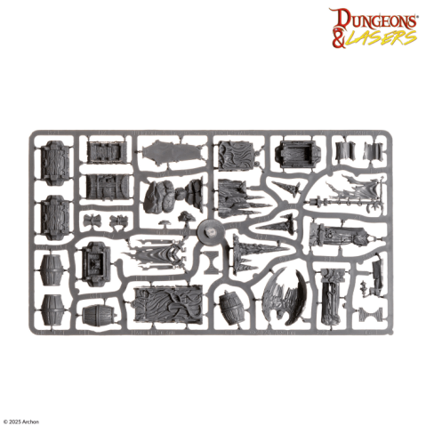 Dungeons & Lasers - Cavern Relics Set Accesorii Scenice pentru RPG si Wargames [1]