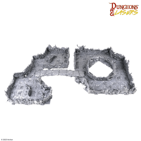 Dungeons & Lasers: Demonic Caves Terrain Set (Unpainted) [2]