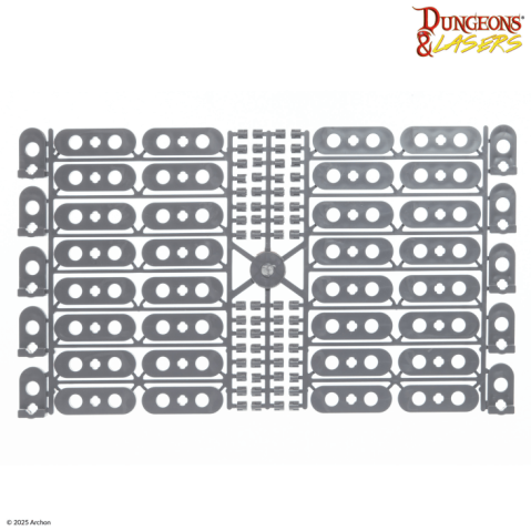 Dungeons & Lasers: Demonic Caves Terrain Set (Unpainted) [7]