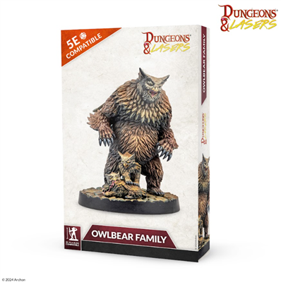 Dungeons and Dragons - Dungeons & Lasers - Owlbear Family
