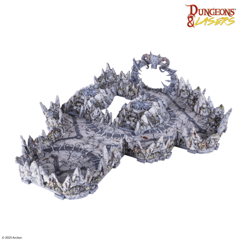 Dungeons & Lasers: Ritual Site Pre-Painted Terrain Set [1]