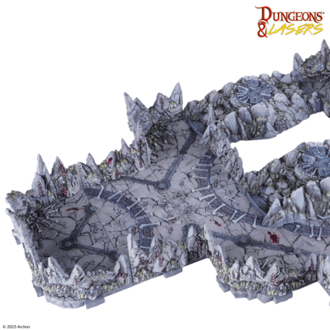 Dungeons & Lasers: Ritual Site Pre-Painted Terrain Set [3]