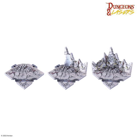 Dungeons & Lasers: Ritual Site Pre-Painted Terrain Set [4]