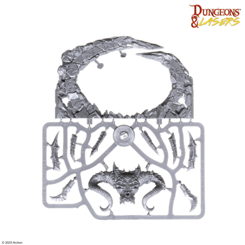 Dungeons & Lasers - Ritual Site Terrain Set pentru RPG si Wargames [3]