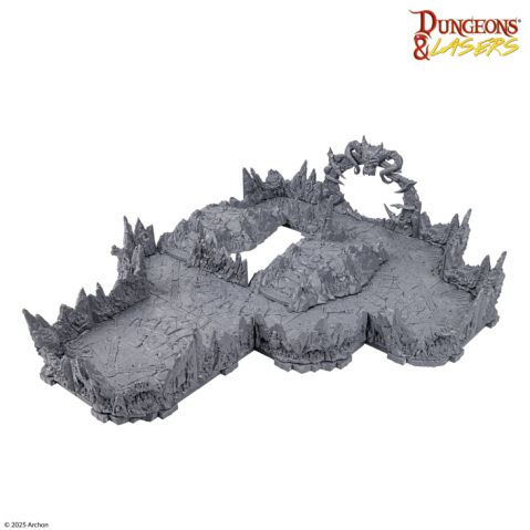 Dungeons & Lasers - Ritual Site Terrain Set pentru RPG si Wargames [1]