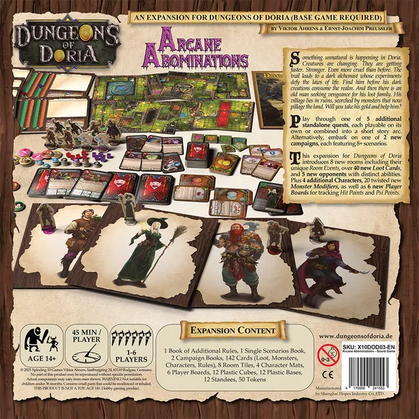 Dungeons of Doria: Arcane Abominations (EN) [1]
