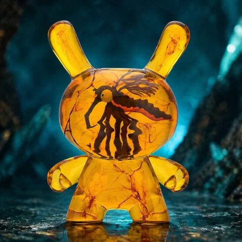 Dunny Art Toy Resin Figure Amber 20 cm [2]