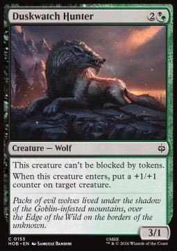 Singles Trading Card Games - Duskwatch Hunter The Hobbit - Singles 153 FOILED