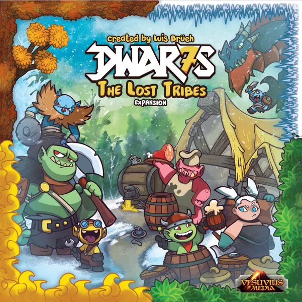 Board Games - Dwar7s: The Lost Tribes Expansion (English)