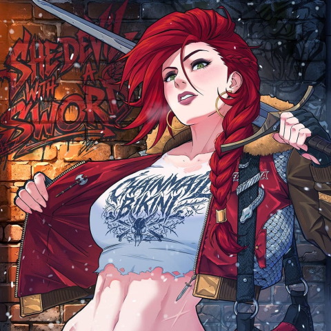 Dynamite Entertainment Fine Art Print Red Sonja 61 x 41 cm - unframed [1]