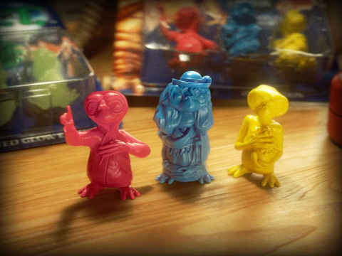 E.T. the Extra-Terrestrial Collector's Set Mini Figures 3-Pack 1982 Edition 5 cm [3]