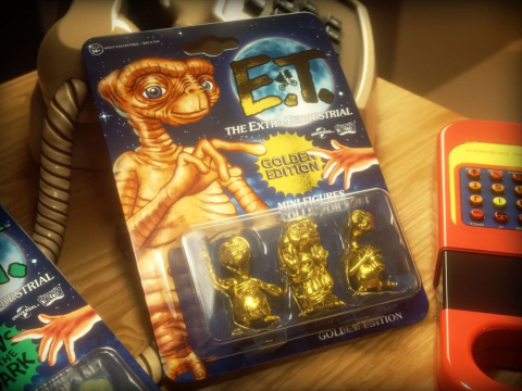 E.T. the Extra-Terrestrial Collector's Set Mini Figures 3-Pack Golden Edition 5 cm [4]
