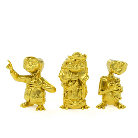 E.T. the Extra-Terrestrial Collector's Set Mini Figures 3-Pack Golden Edition 5 cm [2]