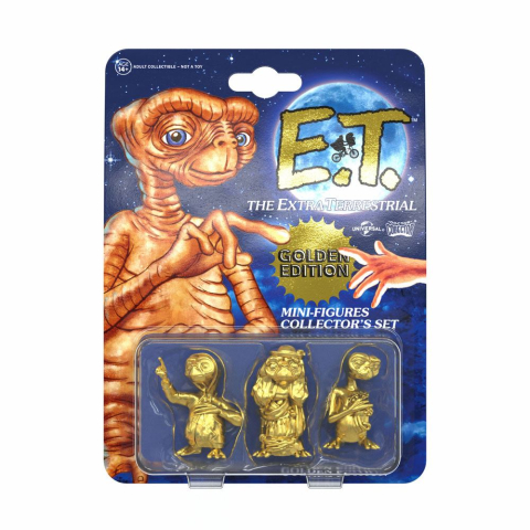 E.T. the Extra-Terrestrial Collector's Set Mini Figures 3-Pack Golden Edition 5 cm [1]