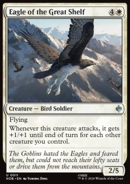 Magic: The Gathering Singles - Eagle of the Great Shelf The Hobbit - Singles 11 FOILED