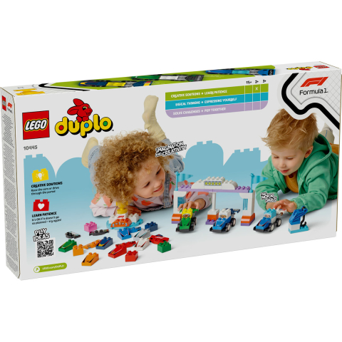 LEGO DUPLO Echipa F1 Masini si piloti de curse 10445 [2]