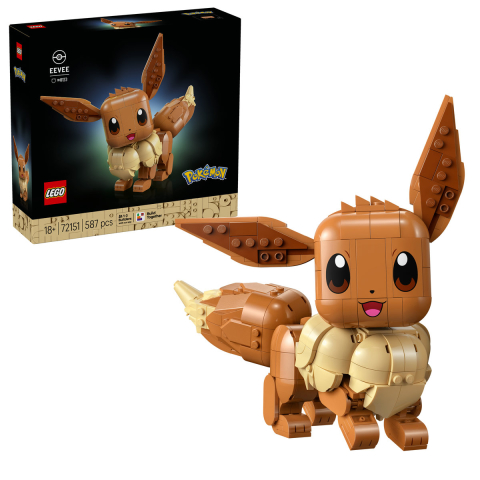 LEGO - LEGO Pokemon Eevee 72151 Figurina Articulata Decor Colectie