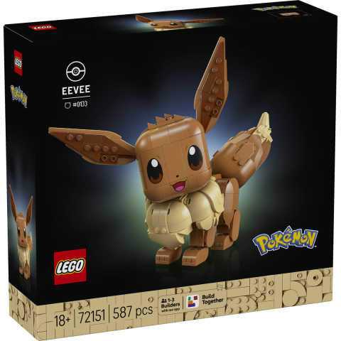 LEGO Pokemon Eevee 72151 Figurina Articulata Decor Colectie [1]