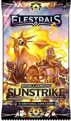 Trading Card Games - Elestrals Divine Champions Sunstrike Booster Pack ENG