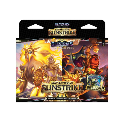 Alte TCG-uri - Elestrals Sunstrike Divine Champions Double Starter Deck ENG