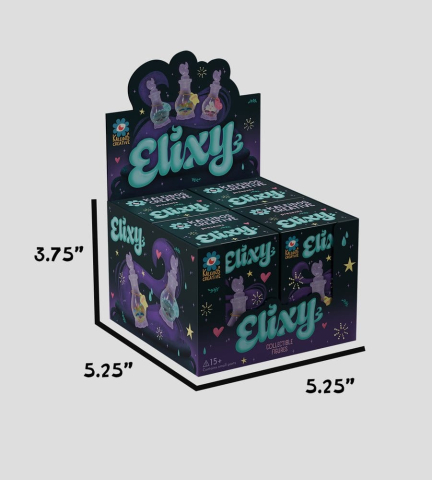Elixy Mini Figures S1 8 cm Blind Box Display (4) [8]