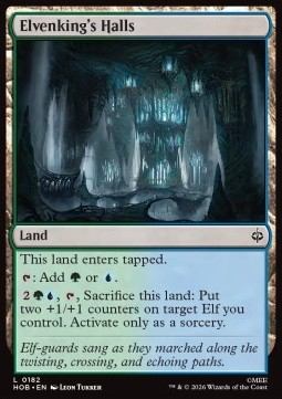 Magic: The Gathering Singles - Elvenking's Halls The Hobbit - Singles 182 FOILED