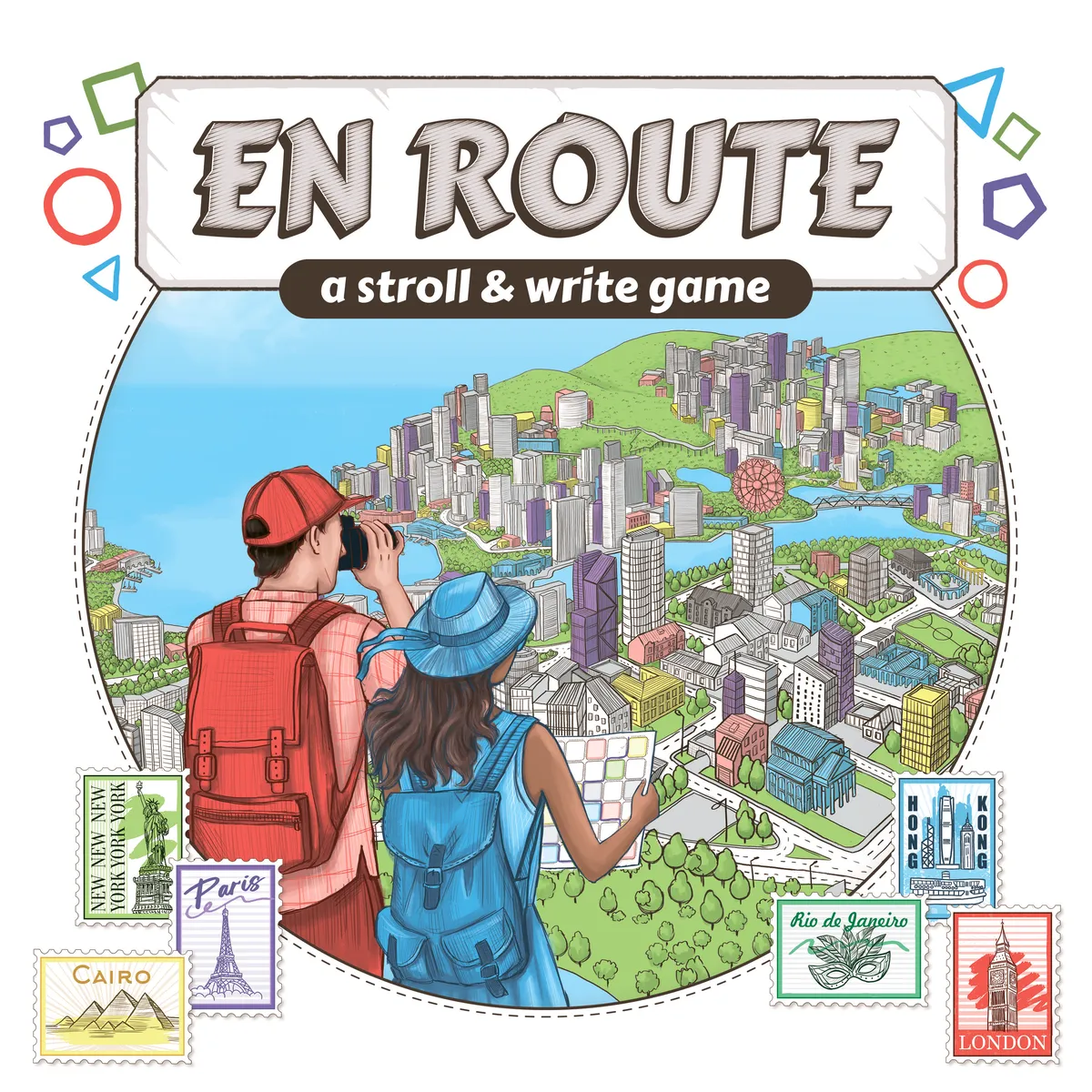 Board Games - En Route – Joc flip & write cu destinatii turistice (EN)