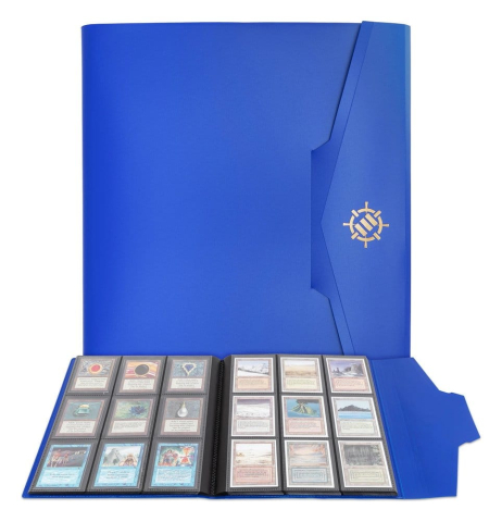 Enhance Binder 9 Pocket Card Binder Blue 30 x 25 x 3 cm [3]