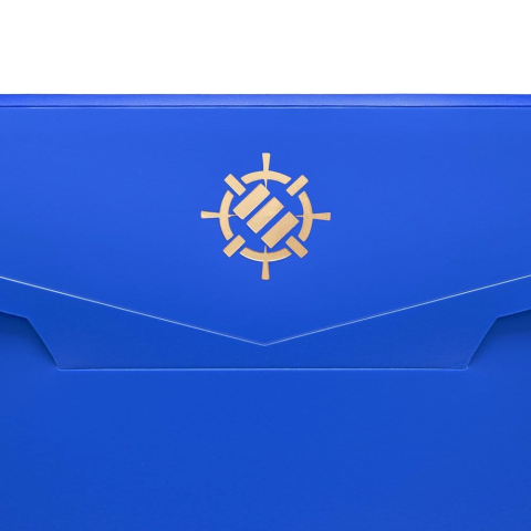 Enhance Binder 9 Pocket Card Binder Blue 30 x 25 x 3 cm [2]