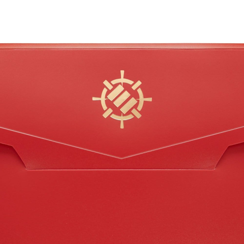 Enhance Binder 9 Pocket Card Binder Red 30 x 25 x 3 cm [2]